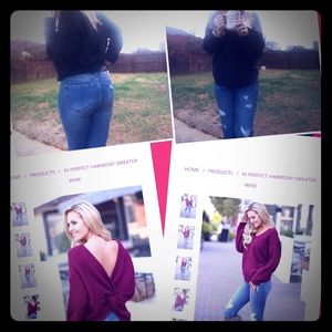 "Black medium Closet Candy Boutique sweater